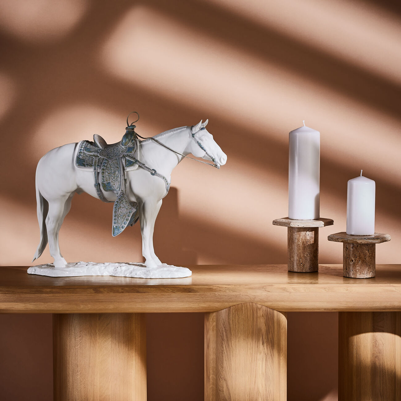 White Quarter Horse Sculpture Medium White lladro white quarter horse sculpture medium white