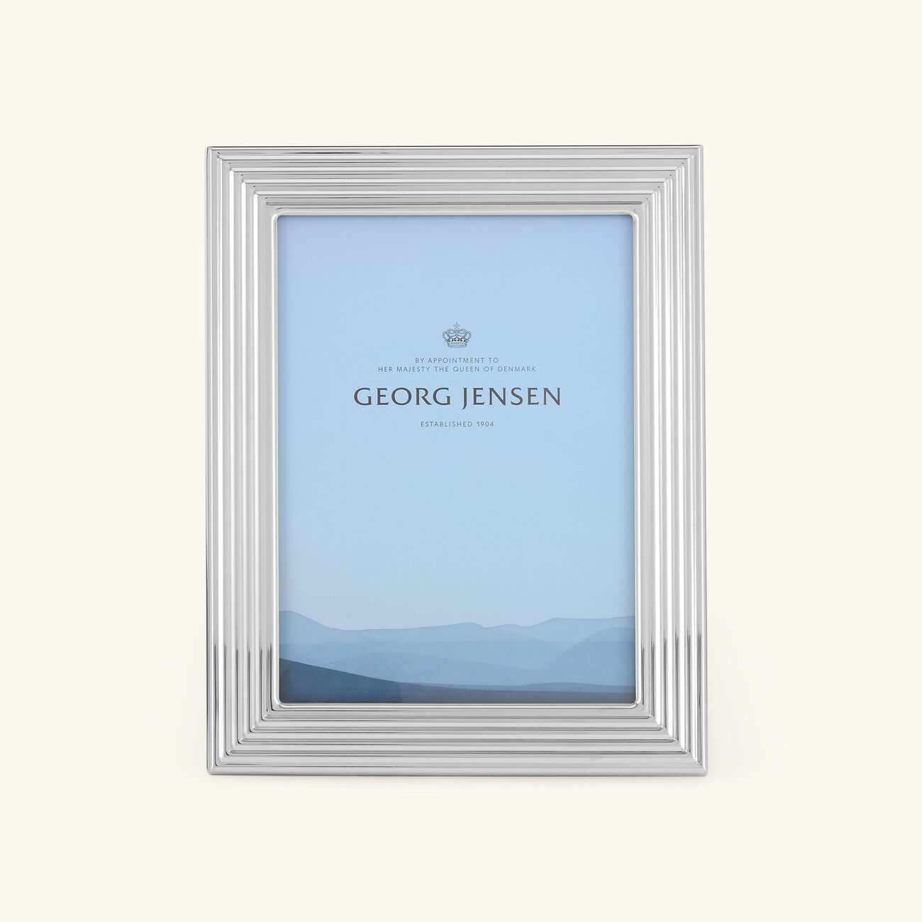 جورج جنسن إطار الصور بيرنادوت فضي متوسط