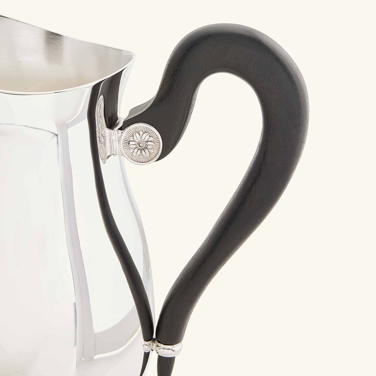 christofle malmaison water pitcher silver plated