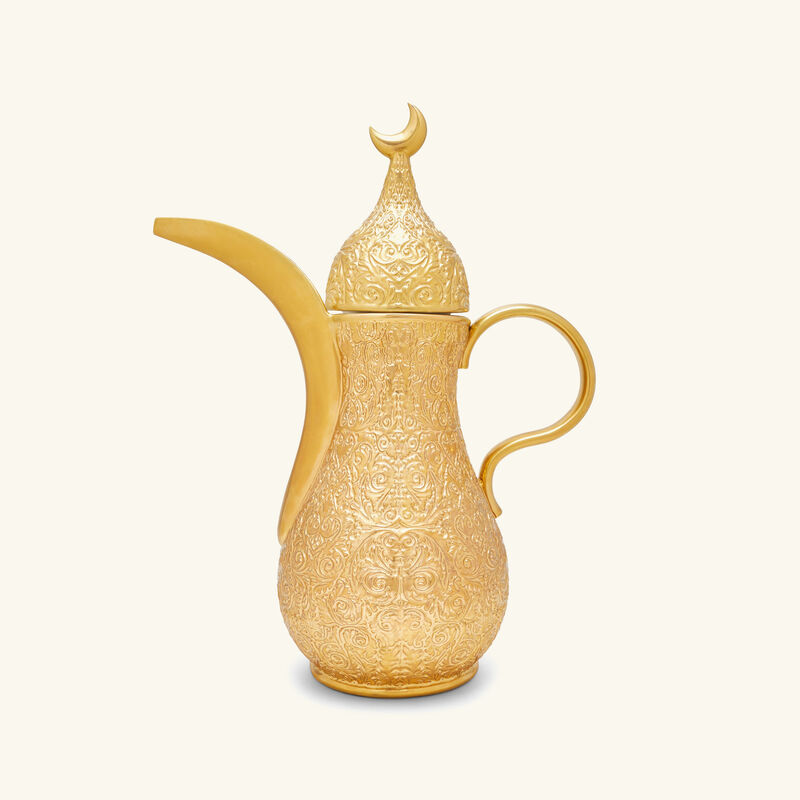 دلة القهوة آمور باللون الذهبي large