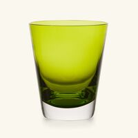 baccarat mosaique tumblers set of 2 green