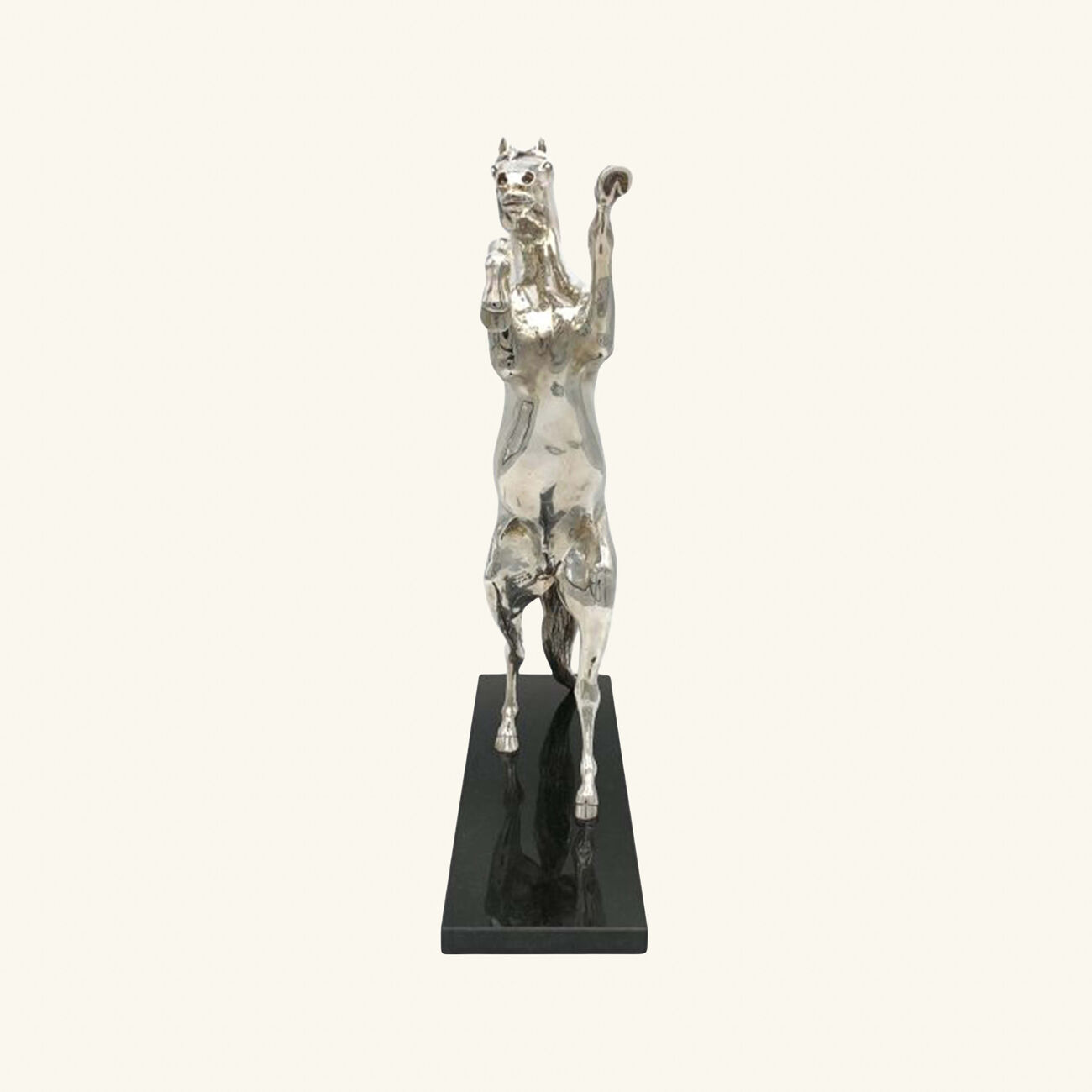 christofle rearing arabian horse sculpture extra large sterling silver limited edition