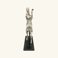 christofle rearing arabian horse sculpture extra large sterling silver limited edition