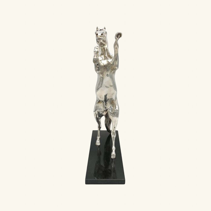 christofle rearing arabian horse sculpture extra large sterling silver limited edition