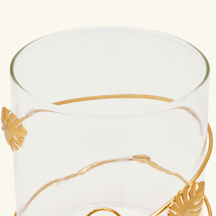 Ibiscus Candle Holder Clear villari ibiscus candle holder clear