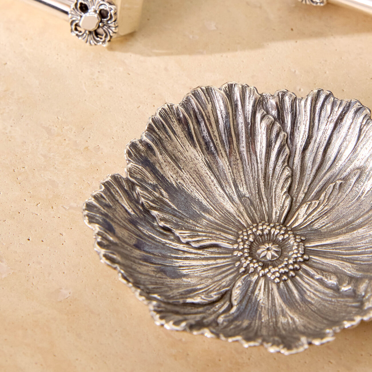 buccellati poppy flower bowl small silver