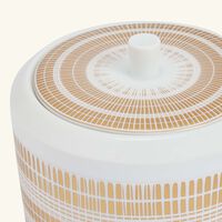 bernardaud canisse sugar bowl gold