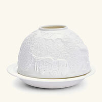 bernardaud mountain lithophanie