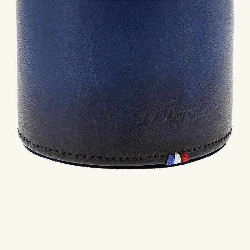 Pen Holder Blue st dupont pen holder blue
