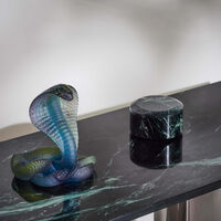 daum naja figurine small blue