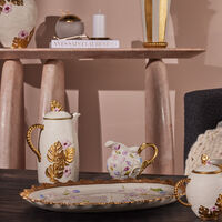 villari acapulco coffee tea pot white