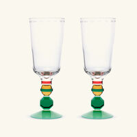 reflections copenhagen mayfair drinking glass green set of 2