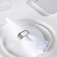 christofle anne napkin ring silver plated