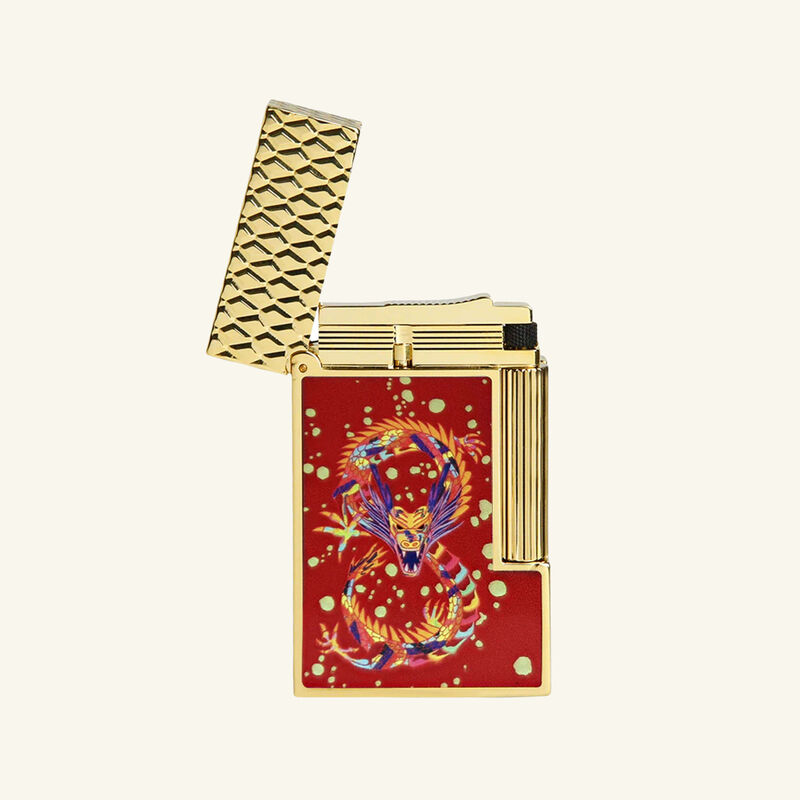 ولاعة لاين 2 يير أوف ذا دراغون حمراء اس تي دوبون ولاعة لاين 2 يير أوف ذا دراغون حمراء