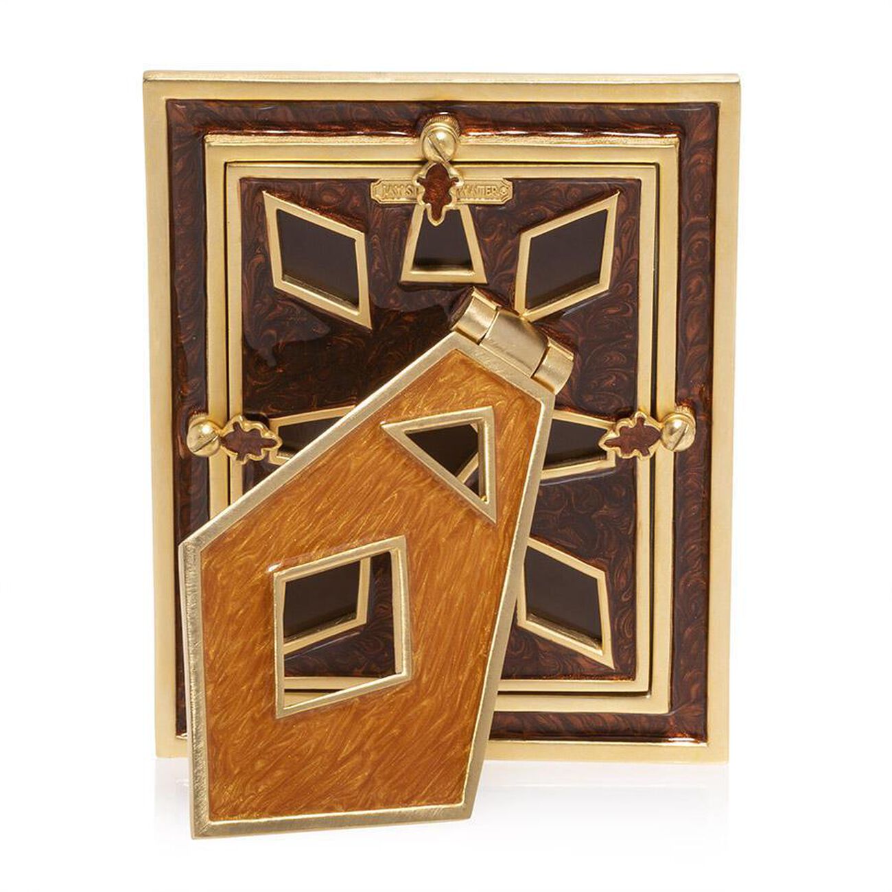 جاي سترونغواتر إطار الصور أباكولوس بيراميد باللون الذهبي 10 12 سم