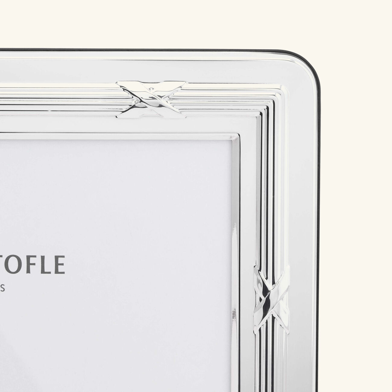 christofle rubans picture frame silver plated 25x38cm