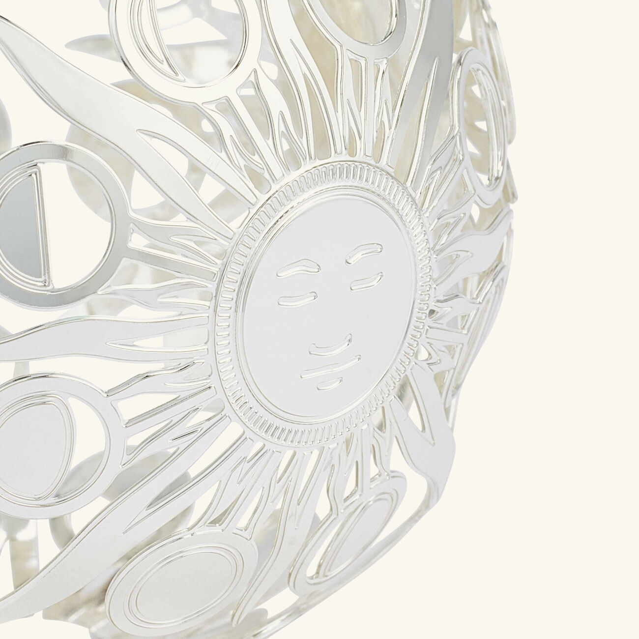 christofle r ve cosmique christmas ornament mini silver plated