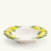 les ottomans lemon pasta bowl white