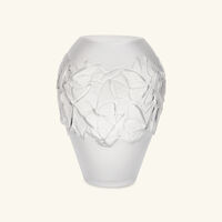 lalique papillons vase medium clear
