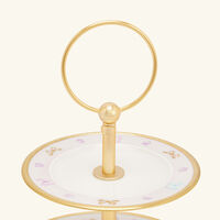 villari butterfly 2 tier cake stand