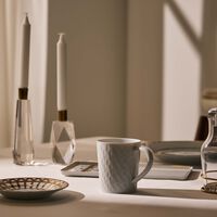 bernardaud twist blanc mug white