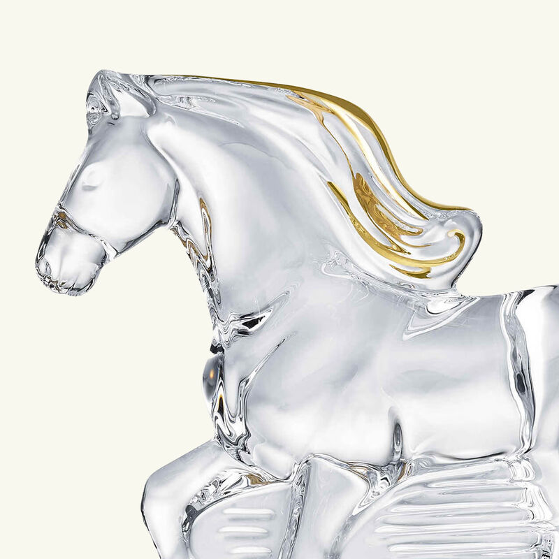 Zodiaque Horse 2026 Figurine Mini Gold baccarat zodiaque horse 2026 figurine mini gold