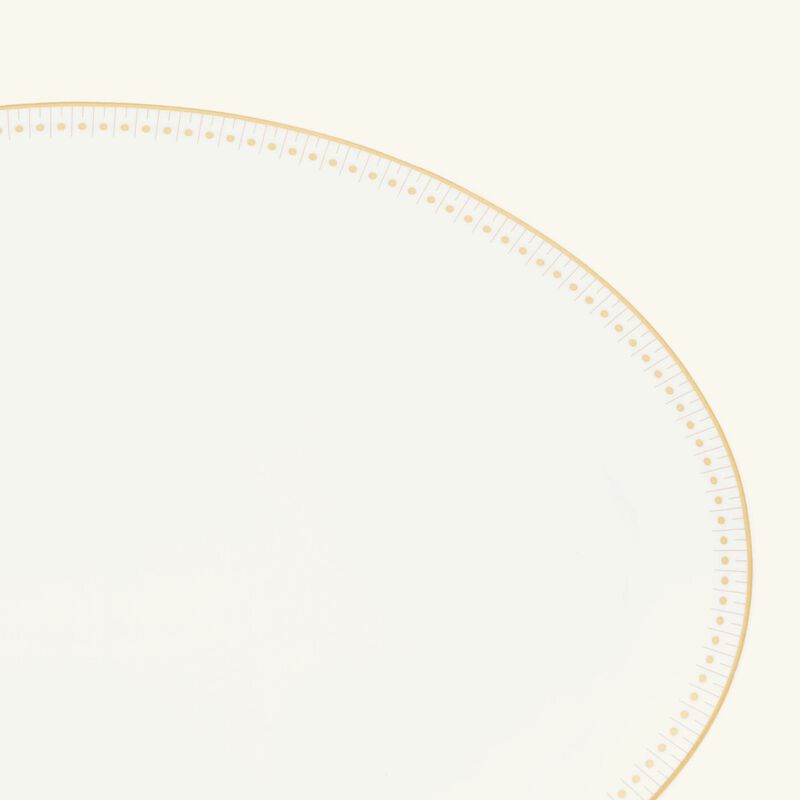 christofle malmaison imp riale serving platter oval gold 38cm
