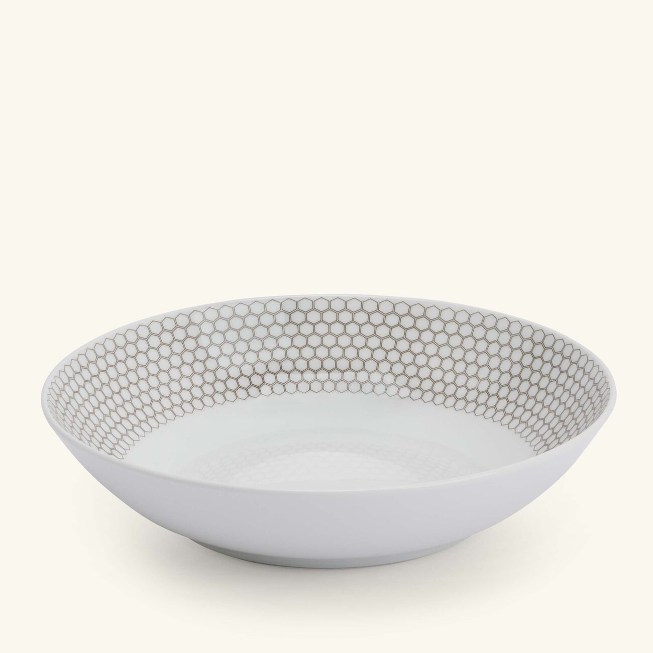 christofle madison 6 cereal bowl grey 18cm
