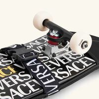 versace allover skateboard pink