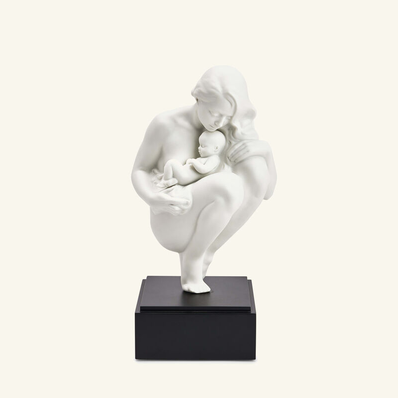 Love's Bond Mother Sculpture Medium White lladro love s bond mother sculpture medium white