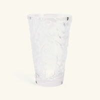 Merles et Raisins Vase Small Clear lalique merles et raisins vase small clear
