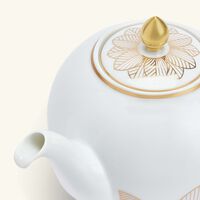christofle malmaison imp riale teapot gold