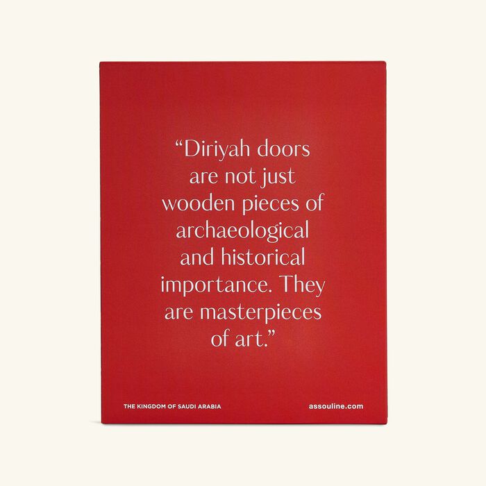 assouline diriyah doors book 38x28cm