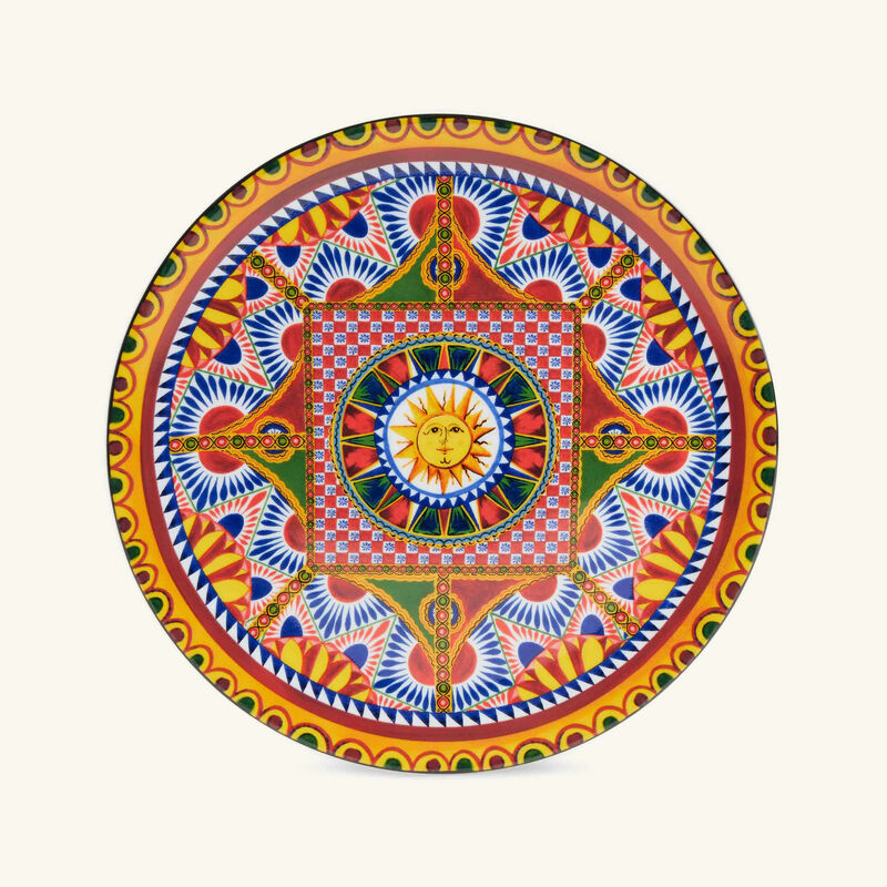 dolce gabbana casa carretto charger plate round 31cm set of 2