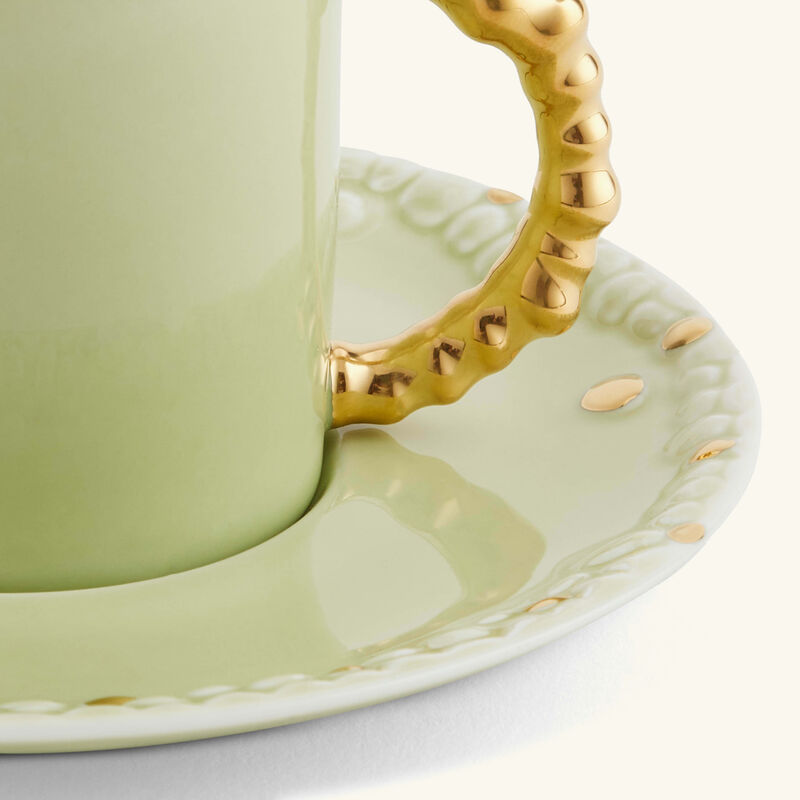 l objet haas mojave espresso cup and saucer multicolour 12cm