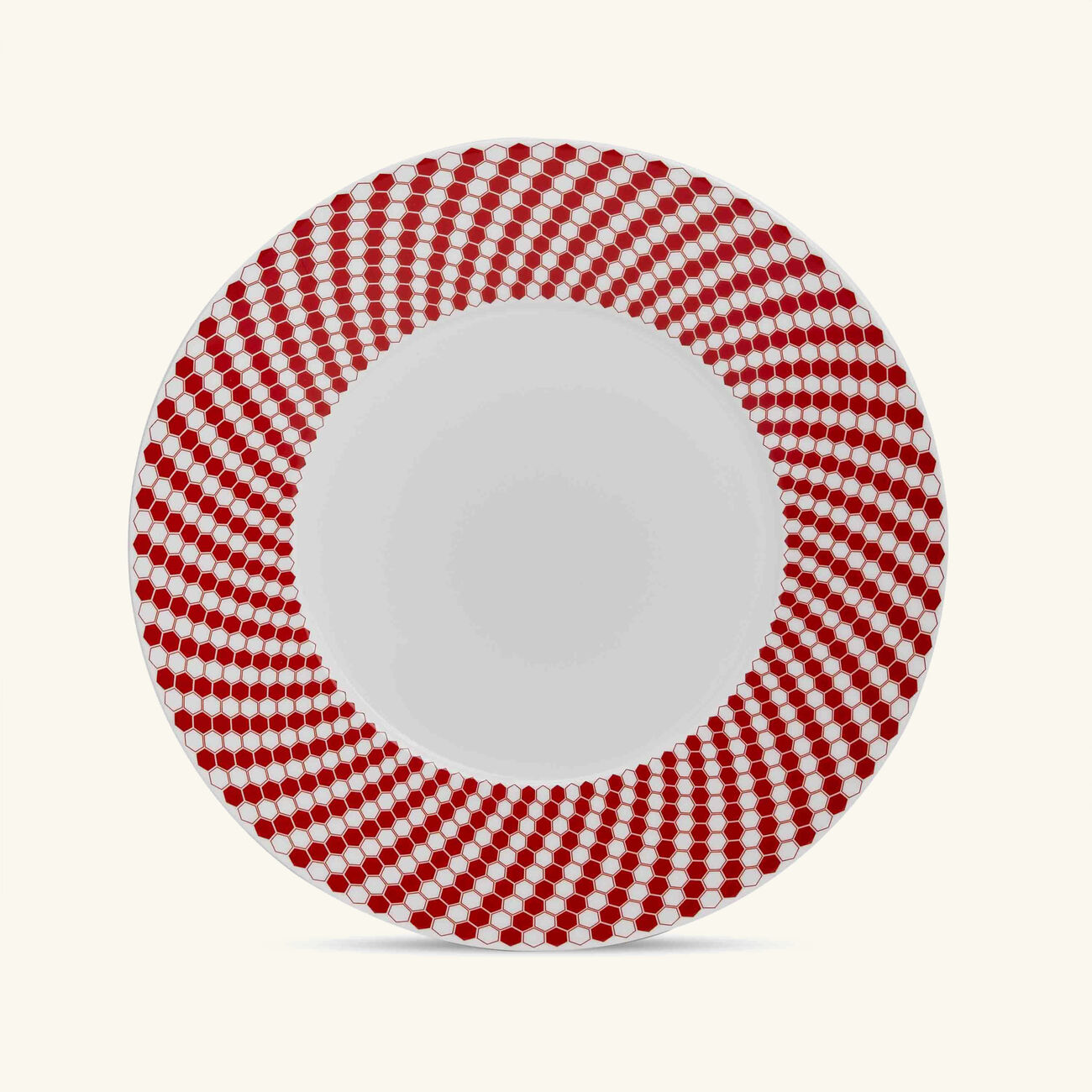 Madison 6 Dessert Plate Round Red 21cm christofle madison 6 dessert plate round red 21cm