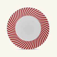 Madison 6 Dessert Plate Round Red 21cm christofle madison 6 dessert plate round red 21cm