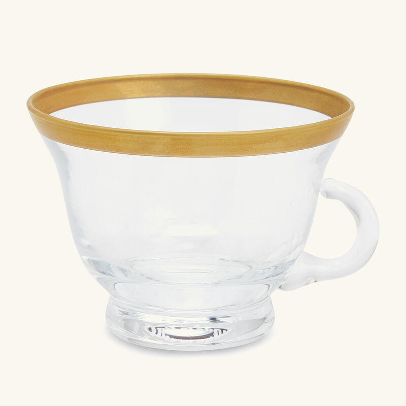villari peacock cappuccino cup saucer gold