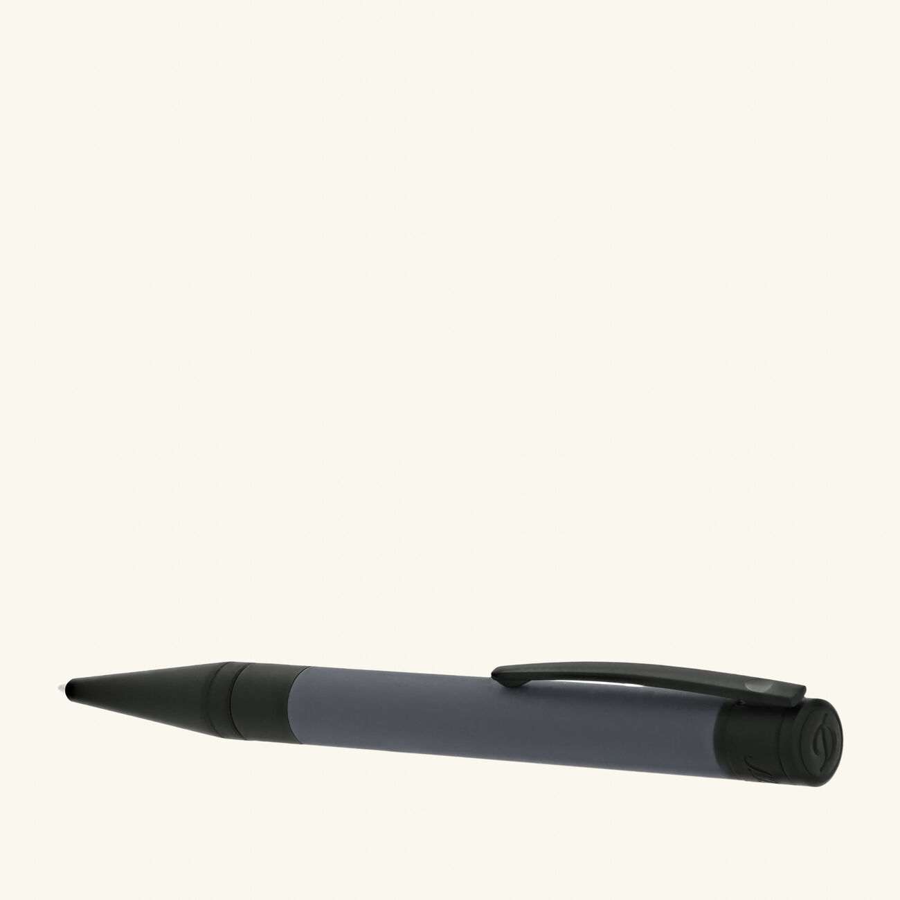 D-Initial Ballpoint Pen Grey st dupont d initial ballpoint pen grey