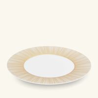 bernardaud sol salad plate round gold 21cm