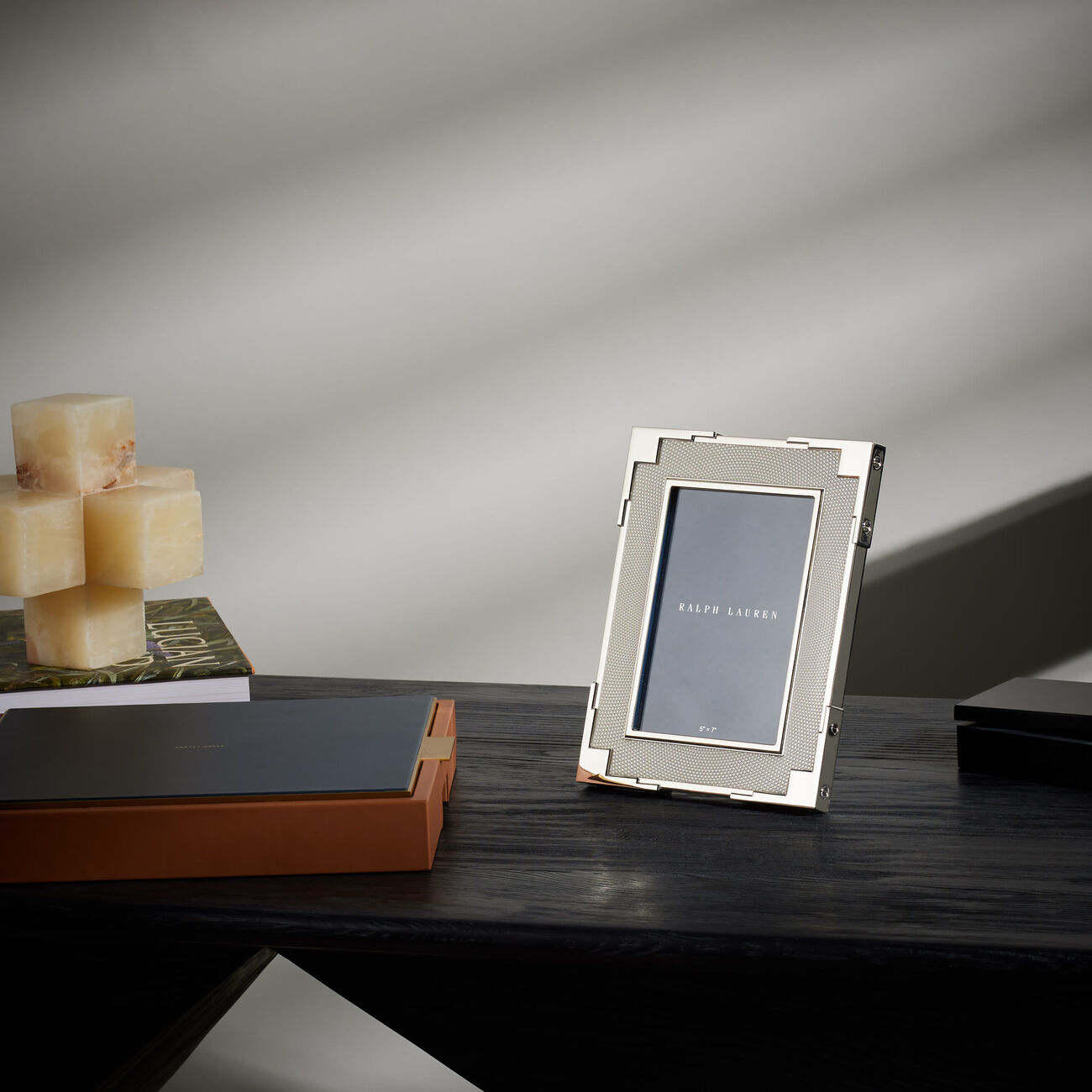 ralph lauren home grafton picture frame silver 12x17cm