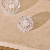 Votive Candle Holder Clear Small mario cioni c votive candle holder clear small