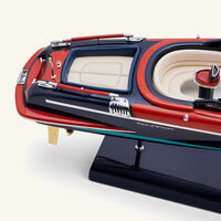 kiade riva aquariva model boat small brown