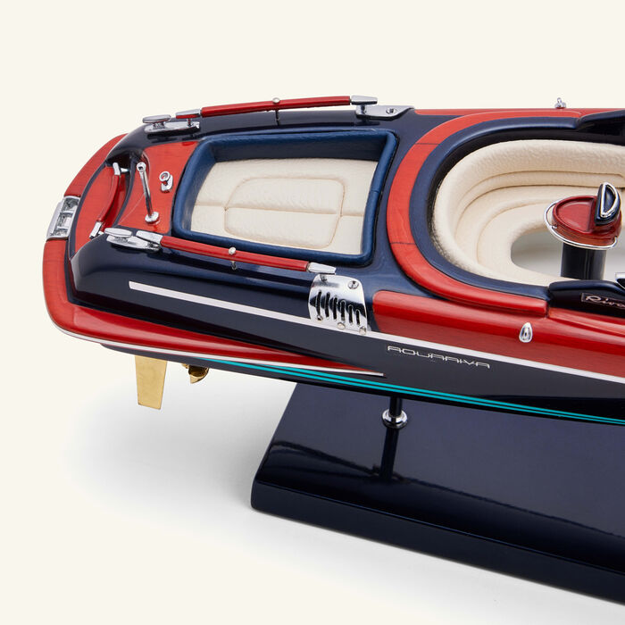 kiade riva aquariva model boat small brown
