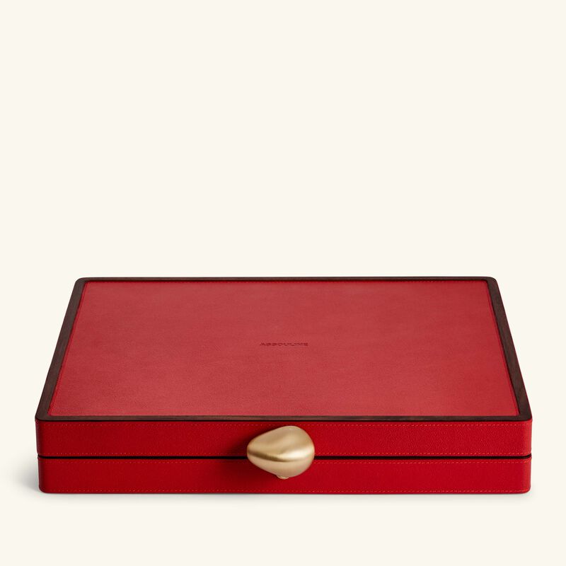 Pebble Backgammon Set assouline pebble backgammon set