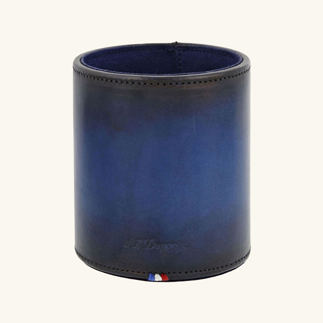 Pen Holder Blue st dupont pen holder blue