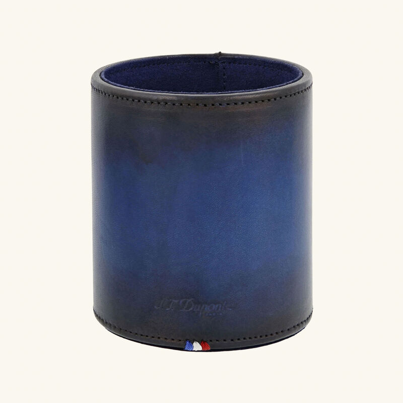 Pen Holder Blue st dupont pen holder blue