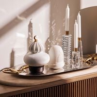 lladro majestic nights wireless lamp brown