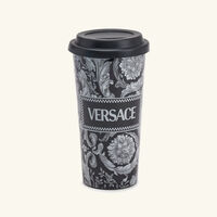 versace barocco travel mug black