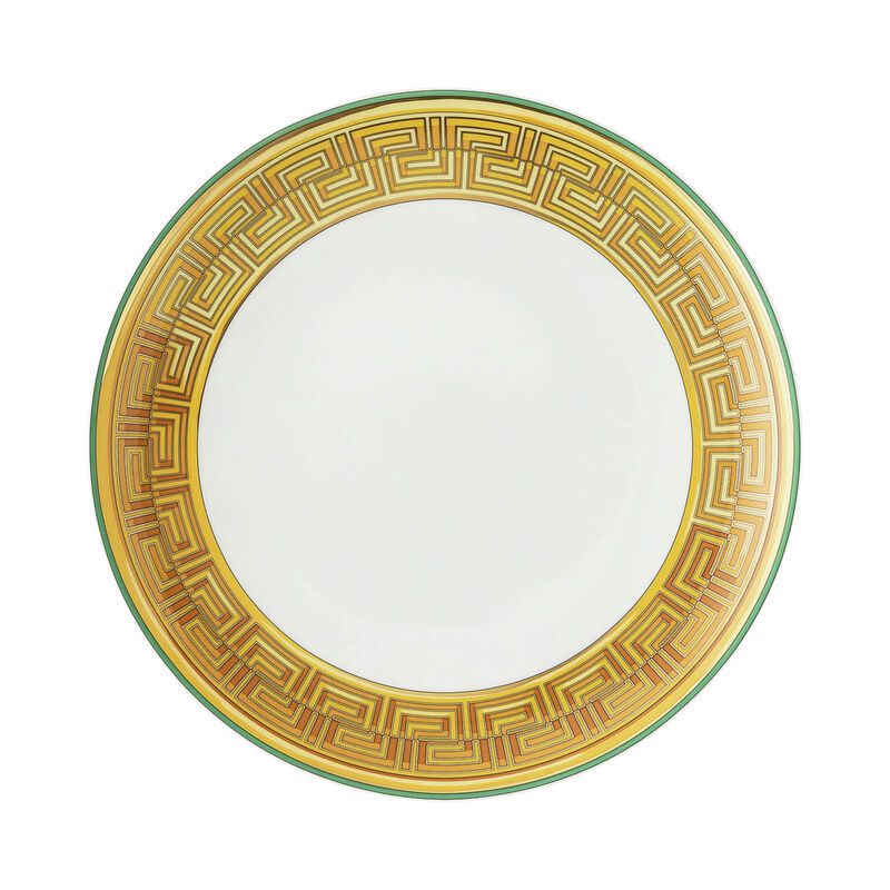 Green Coin Plate, large